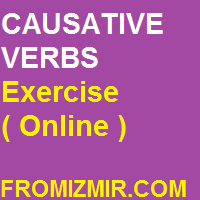 CAUSATIVE VERBS - Exercise ( Online )