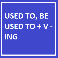 "Used to" and "be used to + V-ing", Used to be used to + V-ing