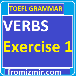 Verbs Exercise -1