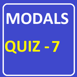 Modals Quiz 7, Modal Verbs Practice