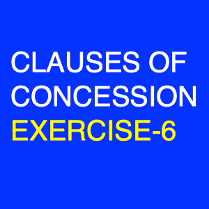 Clauses Of Concession, Concessive Clauses Test