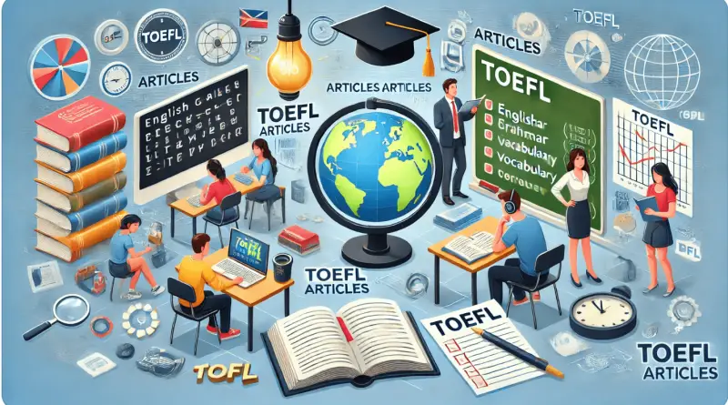 Mastering Articles: A Key to TOEFL Success