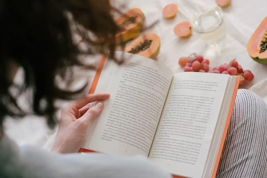 A person reading a book, symbolizing the importance of articles in TOEFL writing.